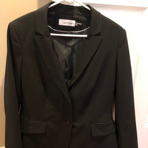 Calvin Klein 2 button suit jacket